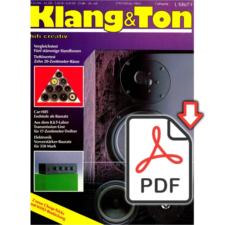 Klang & Ton 2/1992 (epaper)