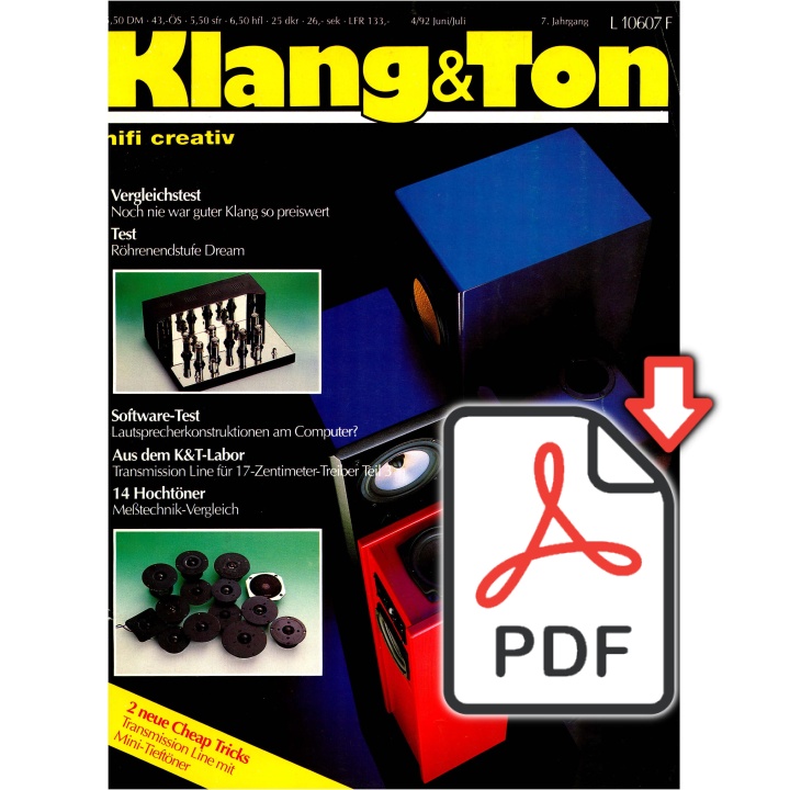 Klang & Ton 4/1992 (epaper)