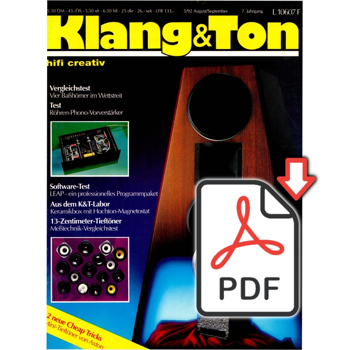 Klang & Ton 5/1992 (epaper)