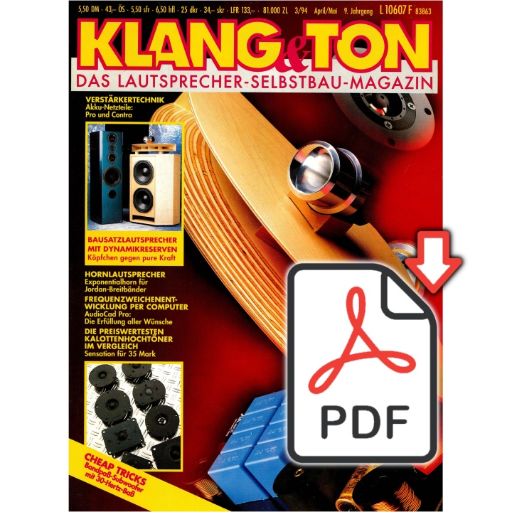 Klang & Ton 3/1994 (epaper)