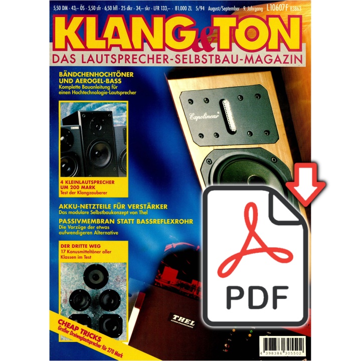 Klang & Ton 5/1994 (epaper)