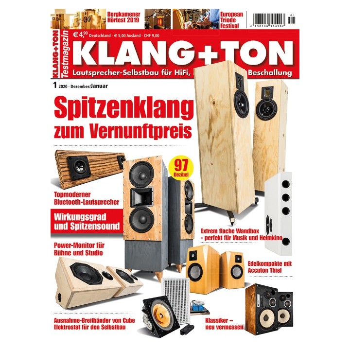 Klang + Ton - Archiv 2020 als ePaper/PDF kaufen
