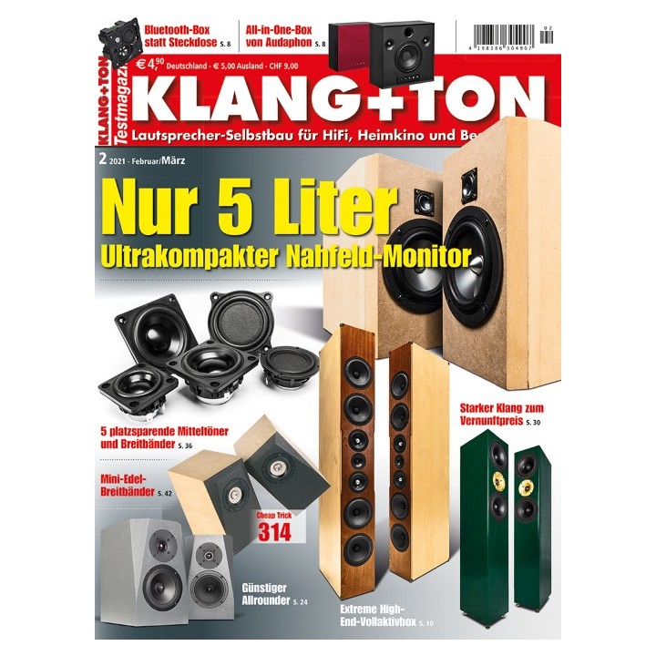 Klang + Ton - Archiv 2021 als ePaper/PDF kaufen