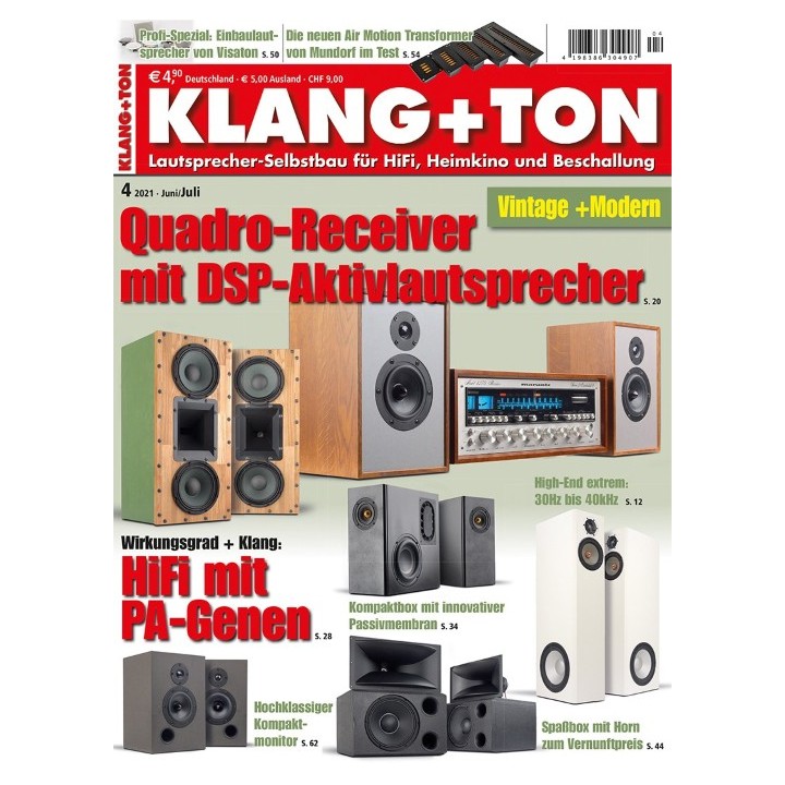 Klang + Ton - Archiv 2021 als ePaper/PDF kaufen