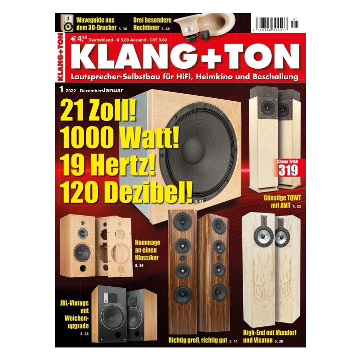 Klang + Ton - Archiv 2022 als ePaper/PDF kaufen
