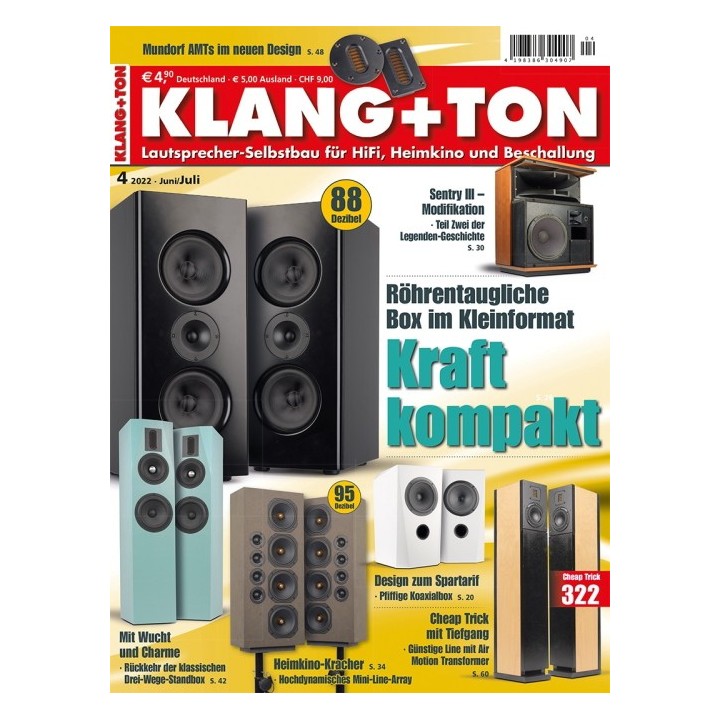 Klang + Ton - Archiv 2022 als ePaper/PDF kaufen