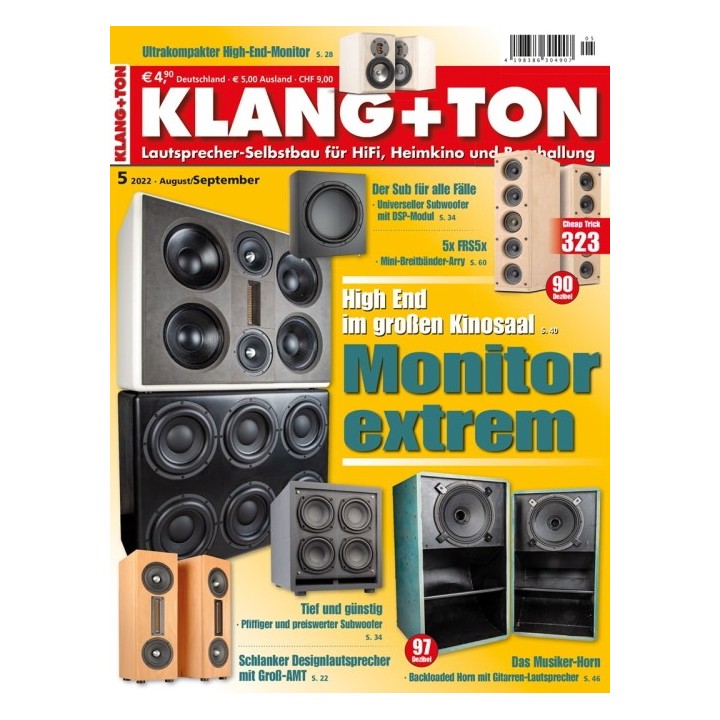 Klang + Ton - Archiv 2022 als ePaper/PDF kaufen