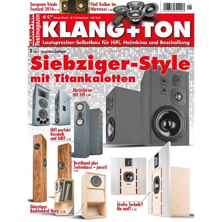 Klang + Ton - Archiv 2017 als ePaper/PDF kaufen