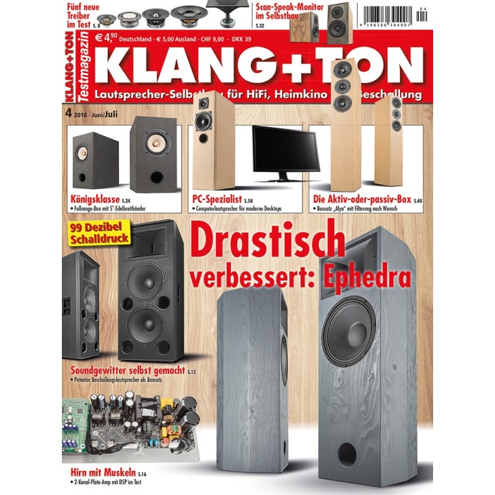 Klang + Ton - Archiv 2016 (ePaper)