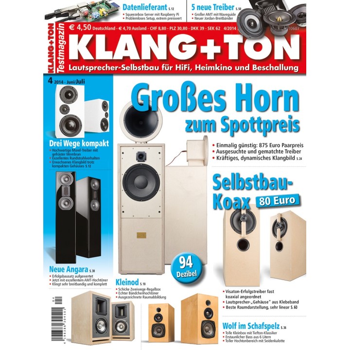 Klang + Ton - Archiv 2014 (ePaper)