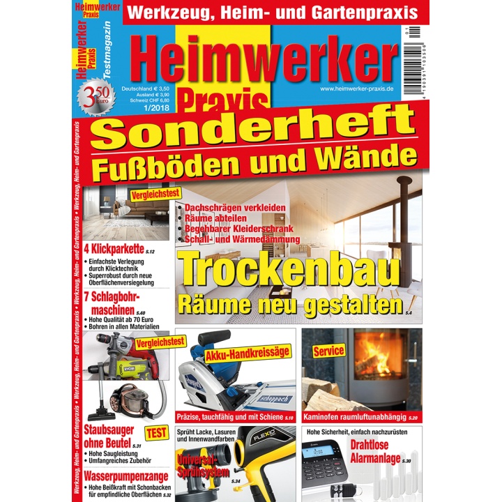 Heimwerker Praxis Sonderheft 1/2018 (print)
