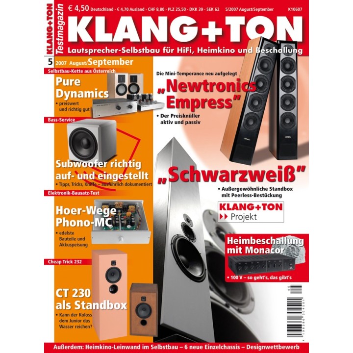 Klang + Ton - Archiv 2007 (ePaper)