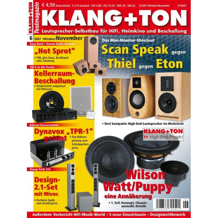 Klang + Ton - Archiv 2007 (ePaper)