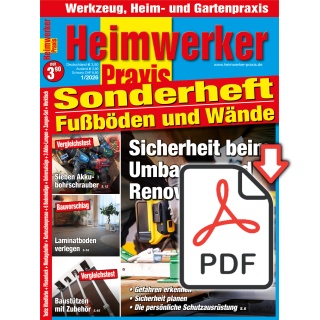 Beim Heimwerken wird Sicherheit groß geschrieben (epaper)