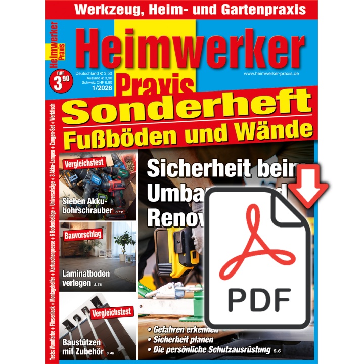 Beim Heimwerken wird Sicherheit groß geschrieben (epaper)