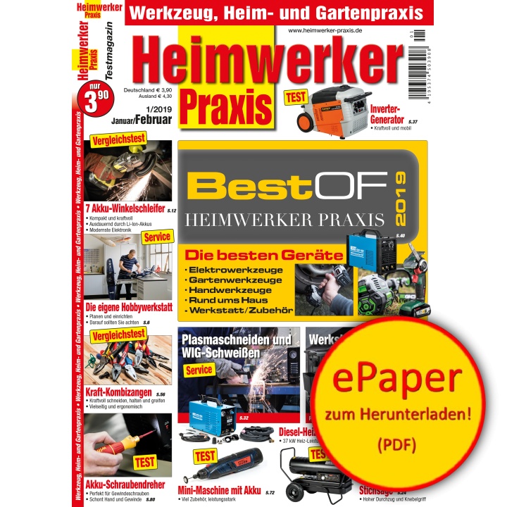 Heimwerker Praxis 1/2019 (epaper)