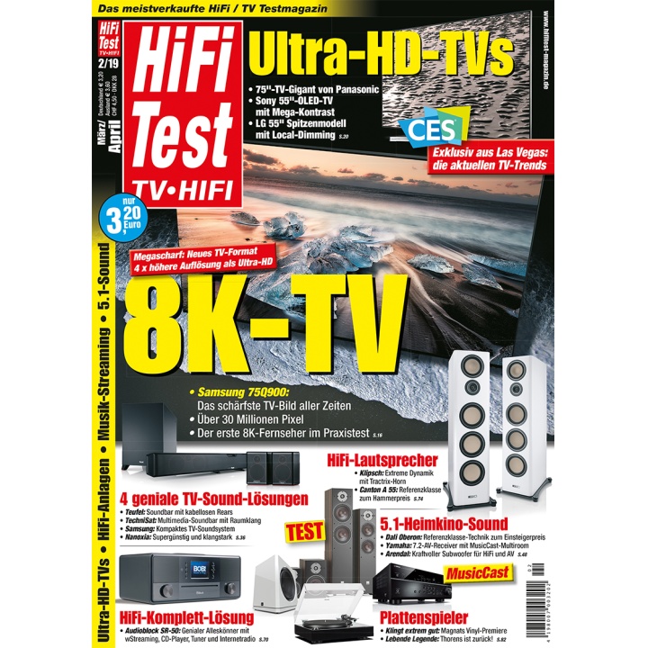 HIFI TEST TV VIDEO 2/2019 (print)