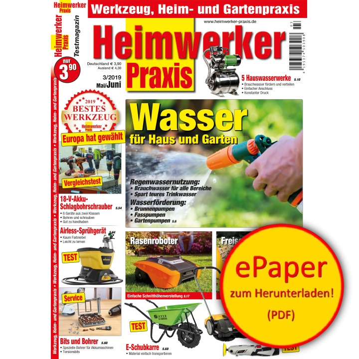 Heimwerker Praxis 3/2019 (epaper)