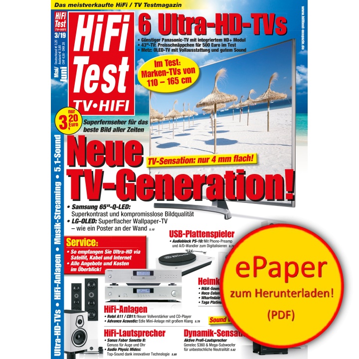 HIFI TEST TV VIDEO 3/2019 (epaper)