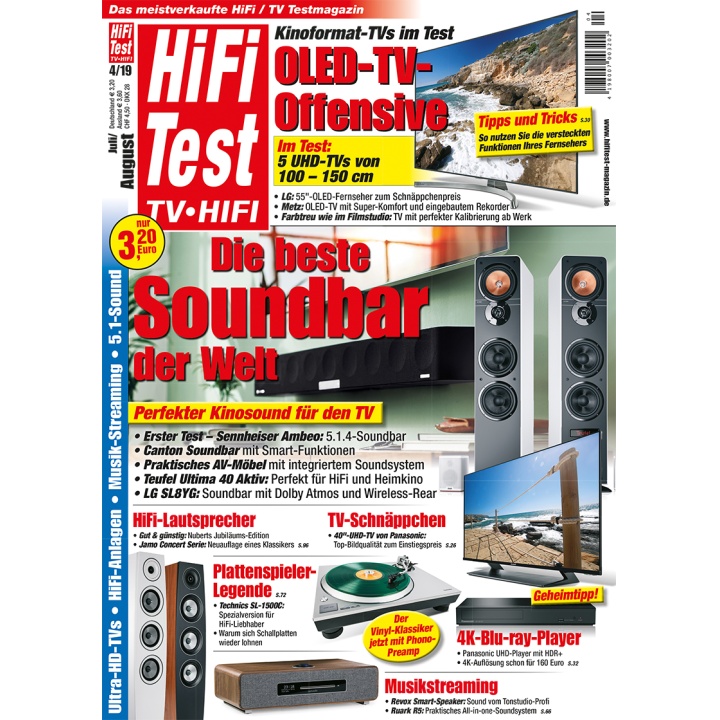HIFI TEST TV VIDEO 4/2019 (print)