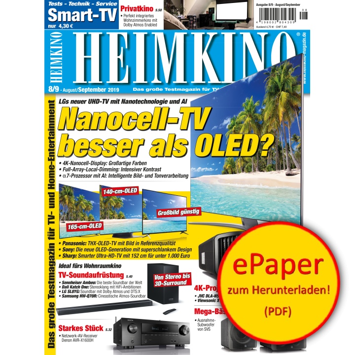 Heimkino 8/2019 (epaper)