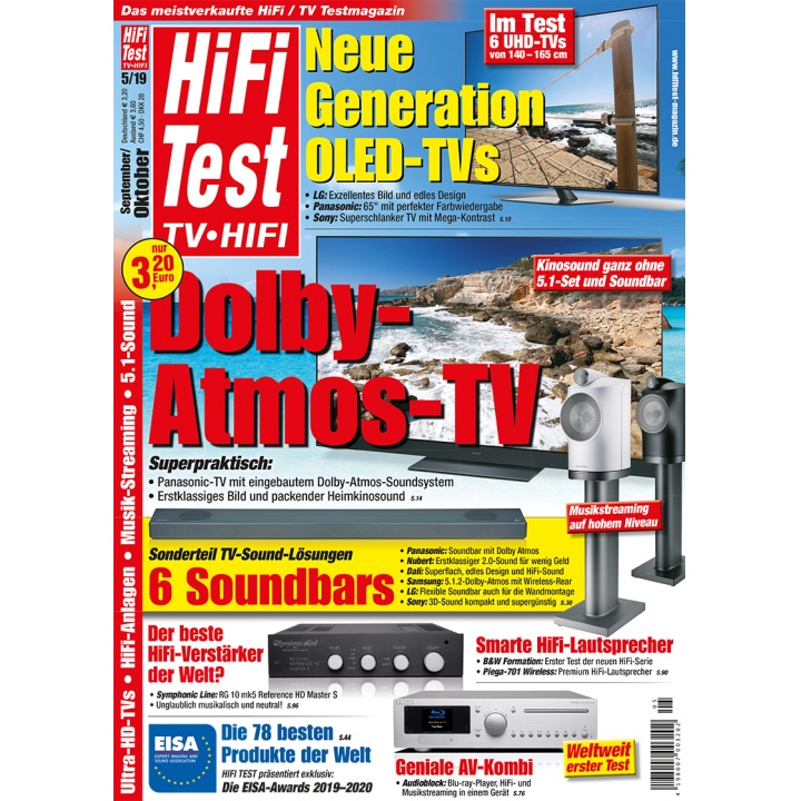 HIFI TEST TV VIDEO 5/2019 (print)