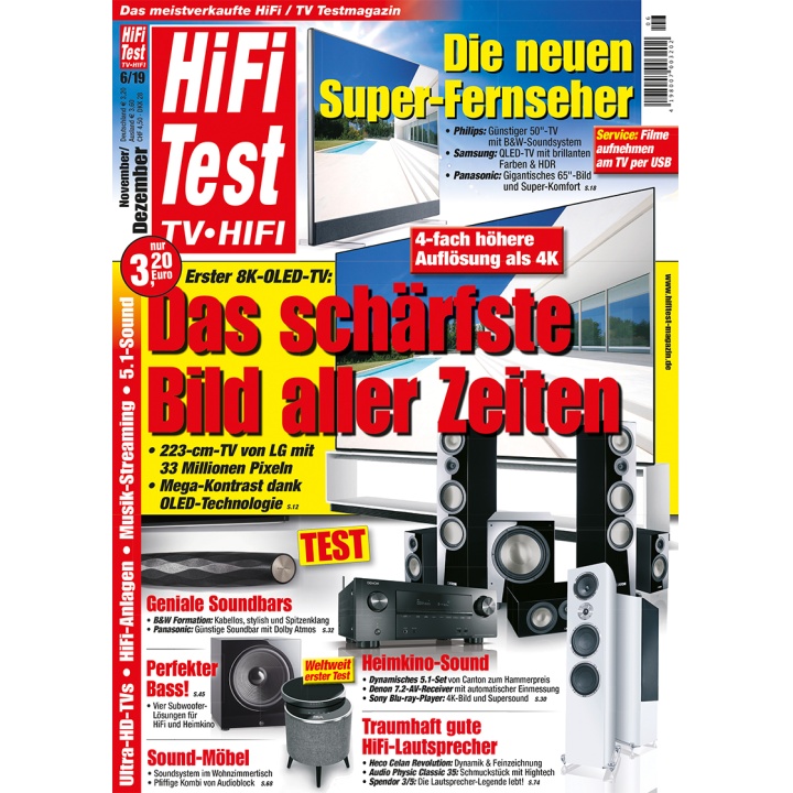 HIFI TEST TV VIDEO 6/2019 (print)