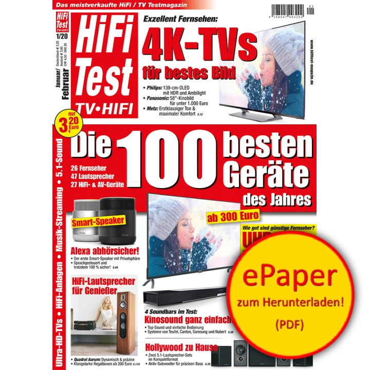 HIFI TEST TV VIDEO 1/2020 (epaper)