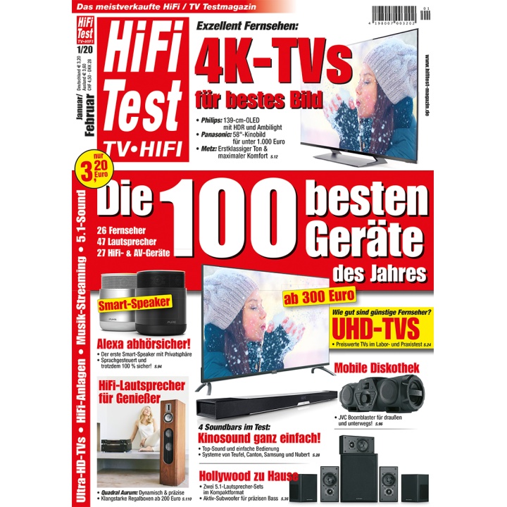 HIFI TEST TV VIDEO 1/2020 (print)