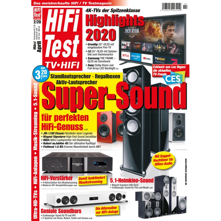 HIFI TEST TV VIDEO 2/2020 (print)